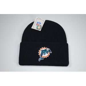  Miami Dolphins Cuffed Navy Blue Beanie Cap: Everything 