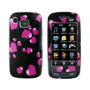   Raining Hearts For Samsung Impression A877 Cell Phones & Accessories