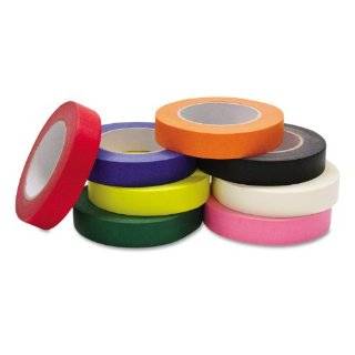 Chenille Kraft 4860 Colored Masking Tape Classroom Pack, 1 Inch x 60 