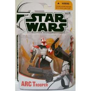   Wars CLONE WARS Animated ARC TROOPER Action Figure RARE: Toys & Games
