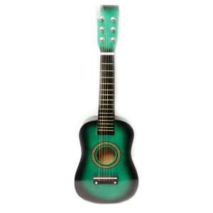   Toy Green Acoustic GuitarString Instrument Musical Instruments