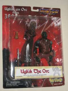 Toy Vault Middle Earth LOTR Ugluk The Orc Figure  