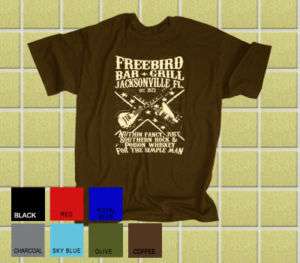 LYNYRD SKYNYRD Freebird Bar & Grill T shirt ALL SIZES  