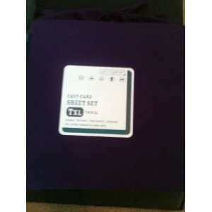  Get It Together Easy Care Sheet Set Twin XL Purple