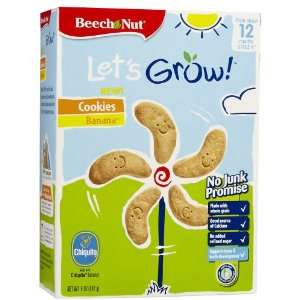 Beech Nut Lets Grow Banana Cookies  Grocery & Gourmet 