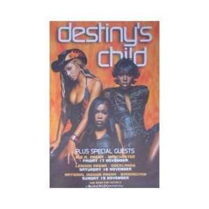   Posters Destinys Child   Tour Dates Poster   86x61cm