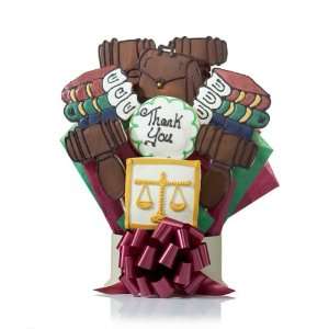 Lawyer Cookie Gift Bouquet   12 Cookie Arrangement:  