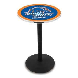  36 Boise State Counter Height Pub Table   Round Base 