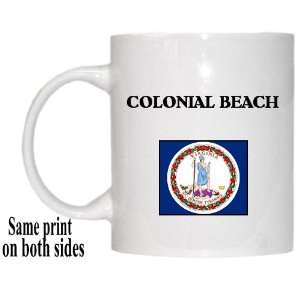    US State Flag   COLONIAL BEACH, Virginia (VA) Mug 