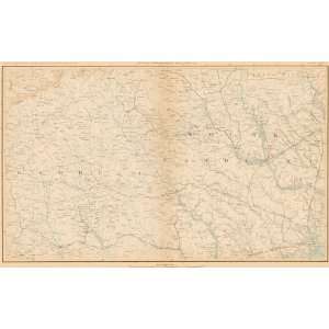   Civil War Map of Portions in Georgia & South Carolina: Office Products