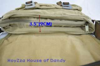 Vintage Casual Medium Size Shoulder Messenger Bag Beige  