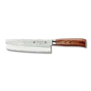   Wood SNH 1165   7 inch, 180mm Nakiri Vegetable Knife