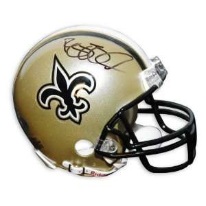  Reggie Bush New Orleans Saints Autographed Mini Helmet 