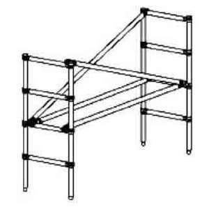 : Werner Ladder 4127 6.75 ft. High Upper Sections 29 in. Wide by 6 ft 