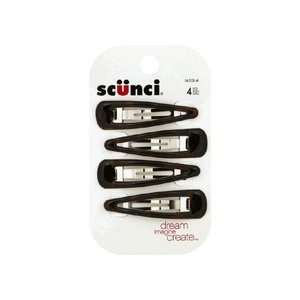  4 Pack 5.5CM Epoxy Clippies Tort Brown, 3 Package Per 