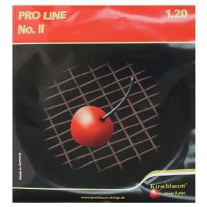  KIRSCHBAUM Pro Line II 17G 1.20 Black Tennis String 