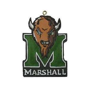  Marshall Thundering Herd Ornament Prime Logo Sports 
