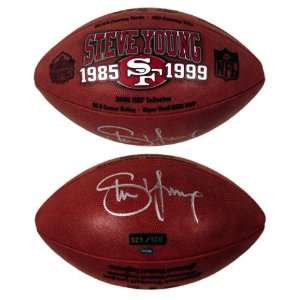  Steve Young Signed Football   HOF: Sports & Outdoors