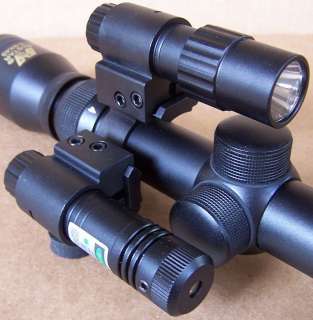 Tactical Light & Laser Combo For One Inch Scopes  