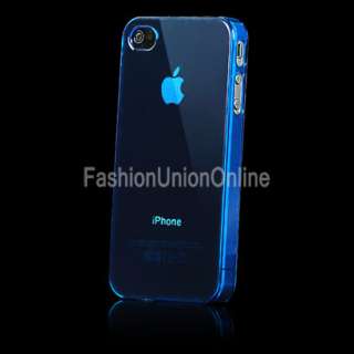 COLOUR STYLISH CRYSTAL CASE COVER & SCREEN PROTECTOR FOR APPLE 