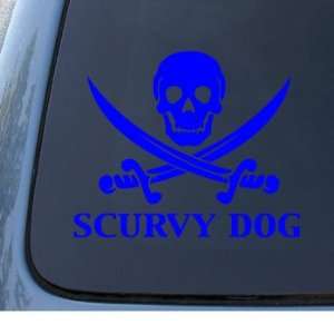 SCURVY DOG   Car, Truck, Notebook, Vinyl Decal Sticker #1297  Vinyl 