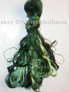 Chinese Natural Silk, Hand Dyed Embroidery Floss/Thread  