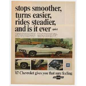 1967 Chevy Chevrolet Impala Sport Coupe Print Ad (5746):  