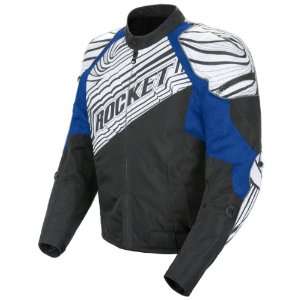   Limited Edition Fallout Motorcycle Jacket Blue/White Automotive