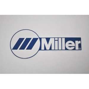  Miller 115496 Label,Miller 8.250 X 3.500 Horizontal (Blu 
