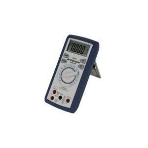   Multimeter with True RMS, Measures Resistance Values up to 66 MegOhms