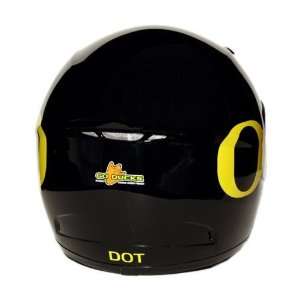  Oregon Ducks Full Face FanRider Helmet (Black): Sports 
