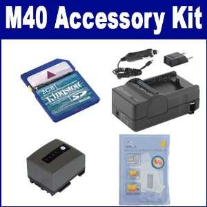 Canon VIXIA HF M40 Camcorder Accessory Kit includes: SDM 