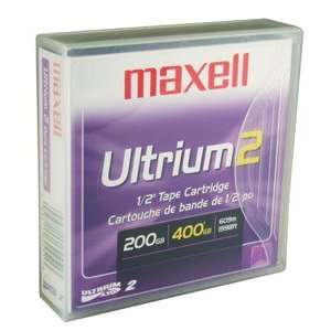  MAXELL Tape, LTO, Ultrium 2, 200GB/400GB Electronics
