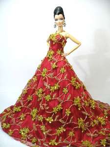 Silkstone Barbie Fashion Royalty Candi Eveing Dress FR  