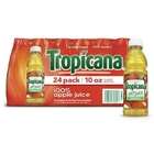 Tropicana 100% Apple Juice   10 oz bottle (Pack of 24)