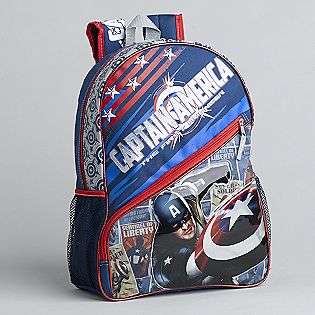   Backpack  Captain America Clothing Boys Accessories & Backpacks