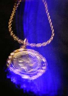 HAUNTED ANCIENT GOLD COIN NECKLACE 63 GENIE DJIN ANGEL+  