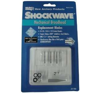  New Archery Products Shockwave Replacement Blades: Sports 