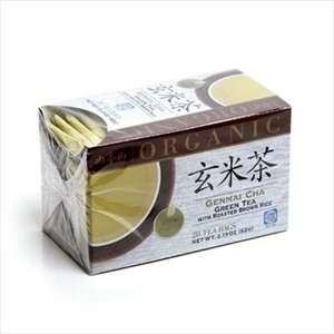 Yamamotoyama Organic Genmai Cha Green Tea 20 Bags #4156:  