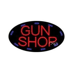  LABYA 24219 GunShop Animated LED Sign