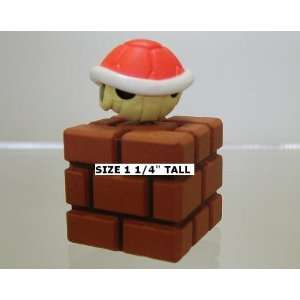    Furuta Super Mario Figure Tiny Mini RED Shell Koopa: Toys & Games