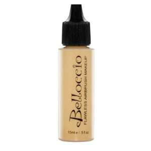 Belloccio Makeup Foundation Shade Half Ounce Latte  Medium with 