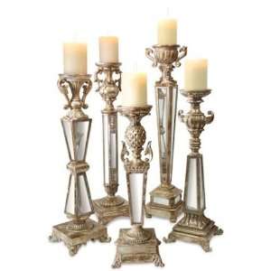  Versailles Mirror Candleholders   Set of 5