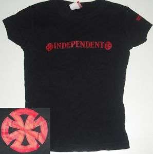 Girls Jrs Independent Truck Co Skateboard T Shirt XS  