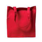 Harriton 8 oz. Canvas Tote   RED RED   OS