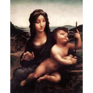   name Madonna with the Yarnwinder, By Leonardo da Vinci Home