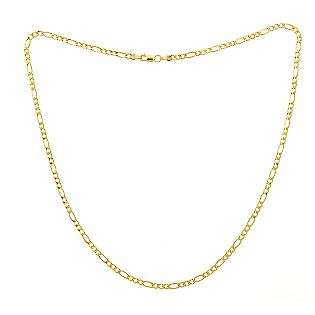 10kt Gold 3mm 24in. Figaro Necklace  Jewelry Gold Jewelry Chains 