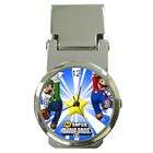 Carsons Collectibles Money Clip Watch of Super Mario Caricature 