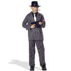   or hat zoot suit black pink adult costume material is made out of