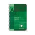 PencilThings Cklairefontaine Wirebound Ruled Address Notebook, 90 